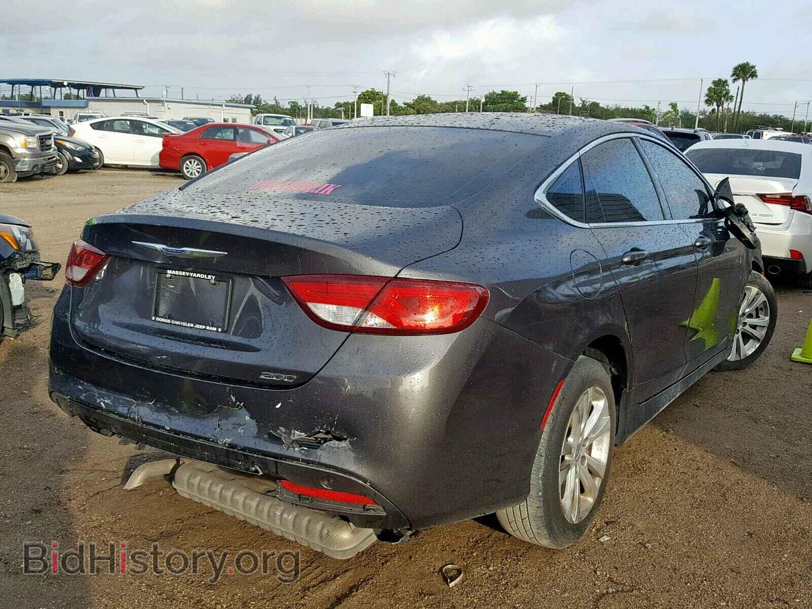 2016 CHRYSLER 200 - VIN: 1C3CCCFB1GN196000 - Фото 4
