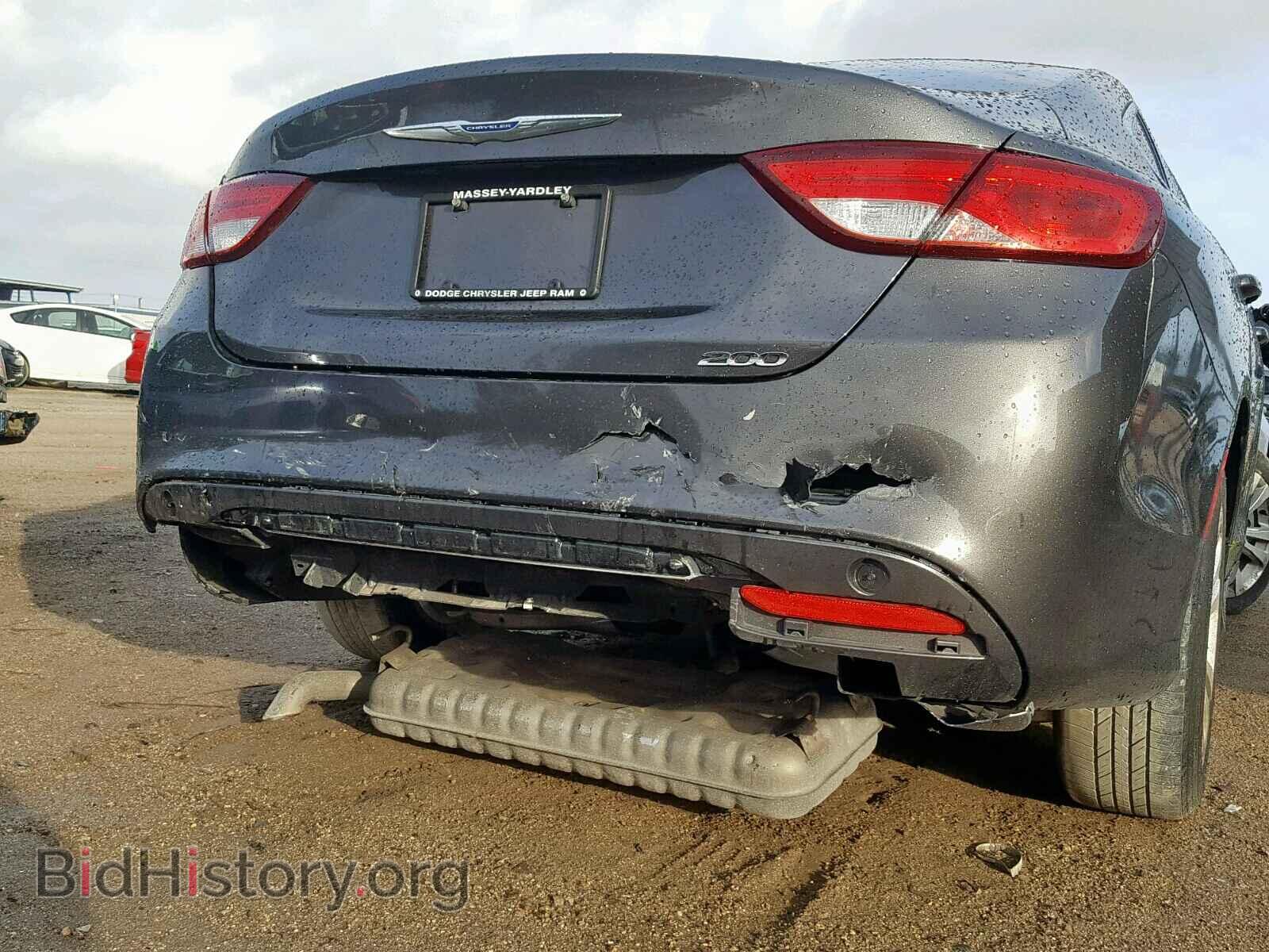 2016 CHRYSLER 200 - VIN: 1C3CCCFB1GN196000 - Фото 9