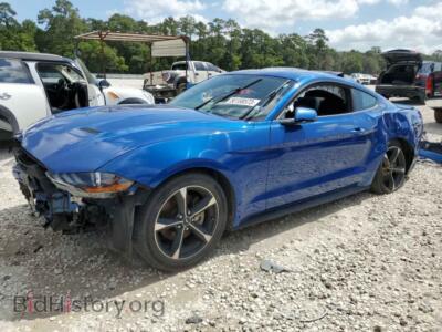 2018 Ford ALL MODELS Mustang, blue — VIN 1FA6P8TH9J5175721, Copart