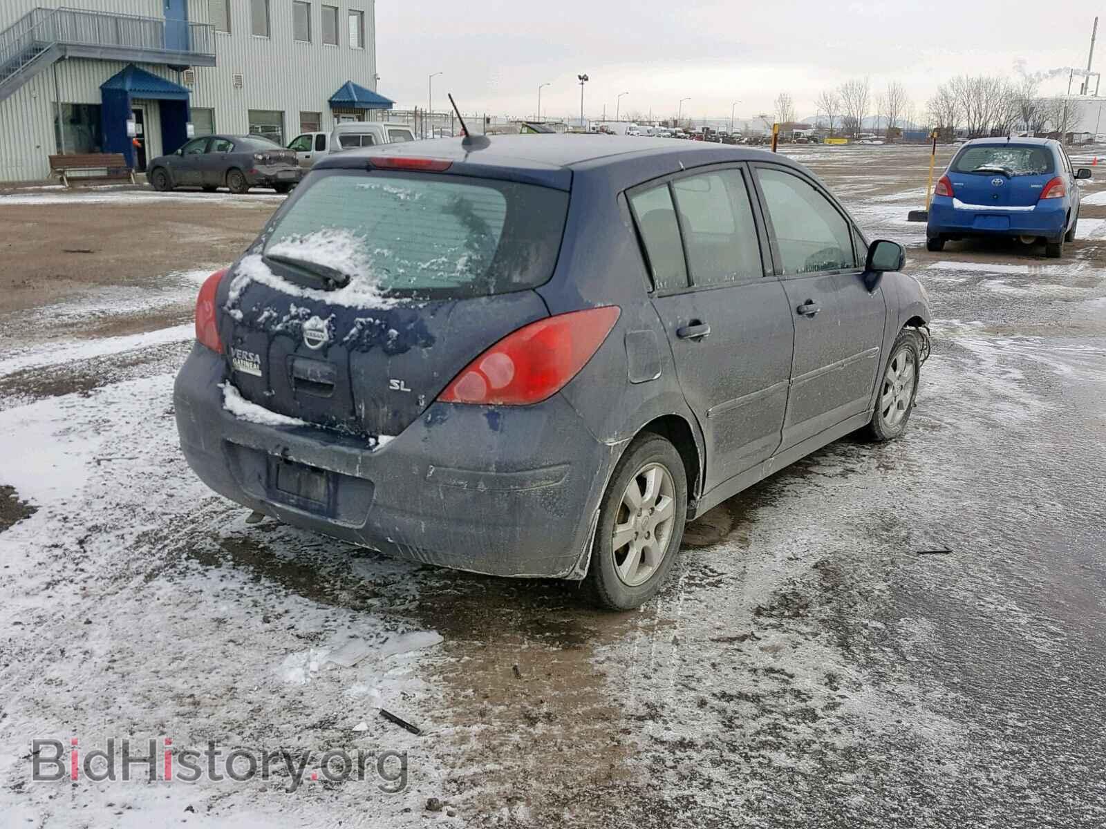 2009 NISSAN VERSA - VIN: 3N1BC13E89L373450 - Фото 4