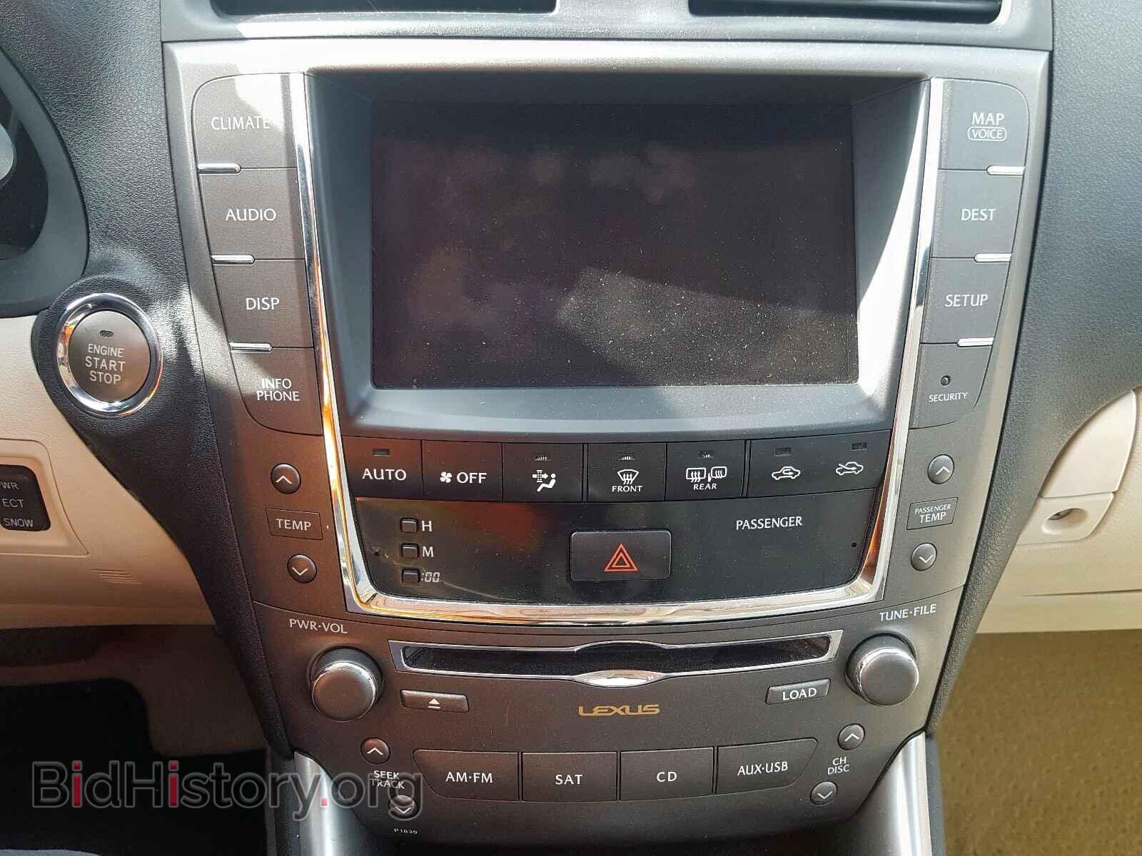 2010 LEXUS IS 250 - VIN: JTHFF2C20A2506174 - Фото 9