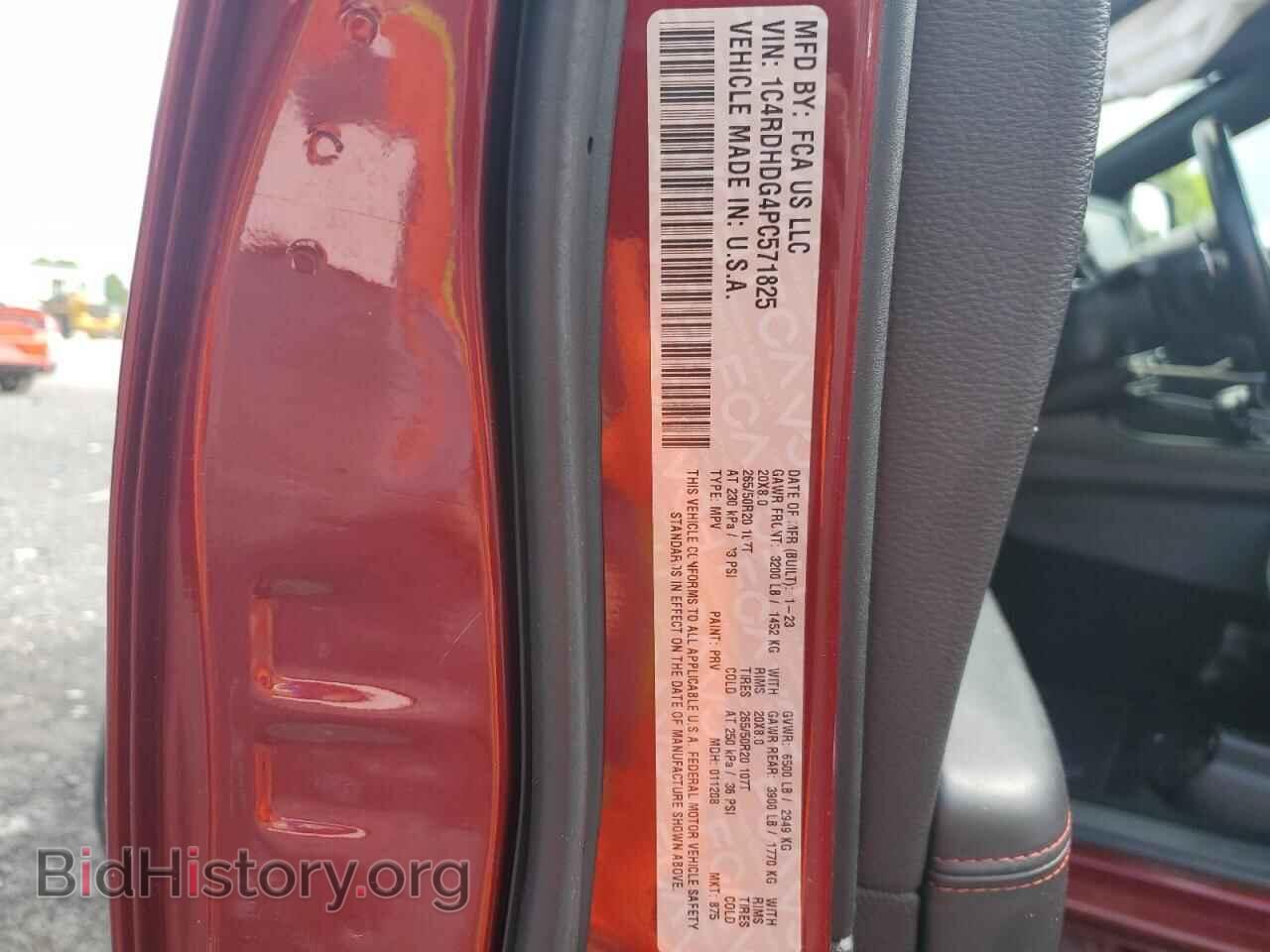 2023 DODGE DURANGO - VIN: 1C4RDHDG4PC571825 - Фото 13