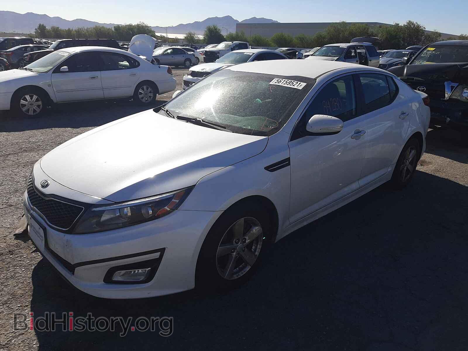 2015 KIA OPTIMA - VIN: KNAGM4A76F5537017 - Photo 2