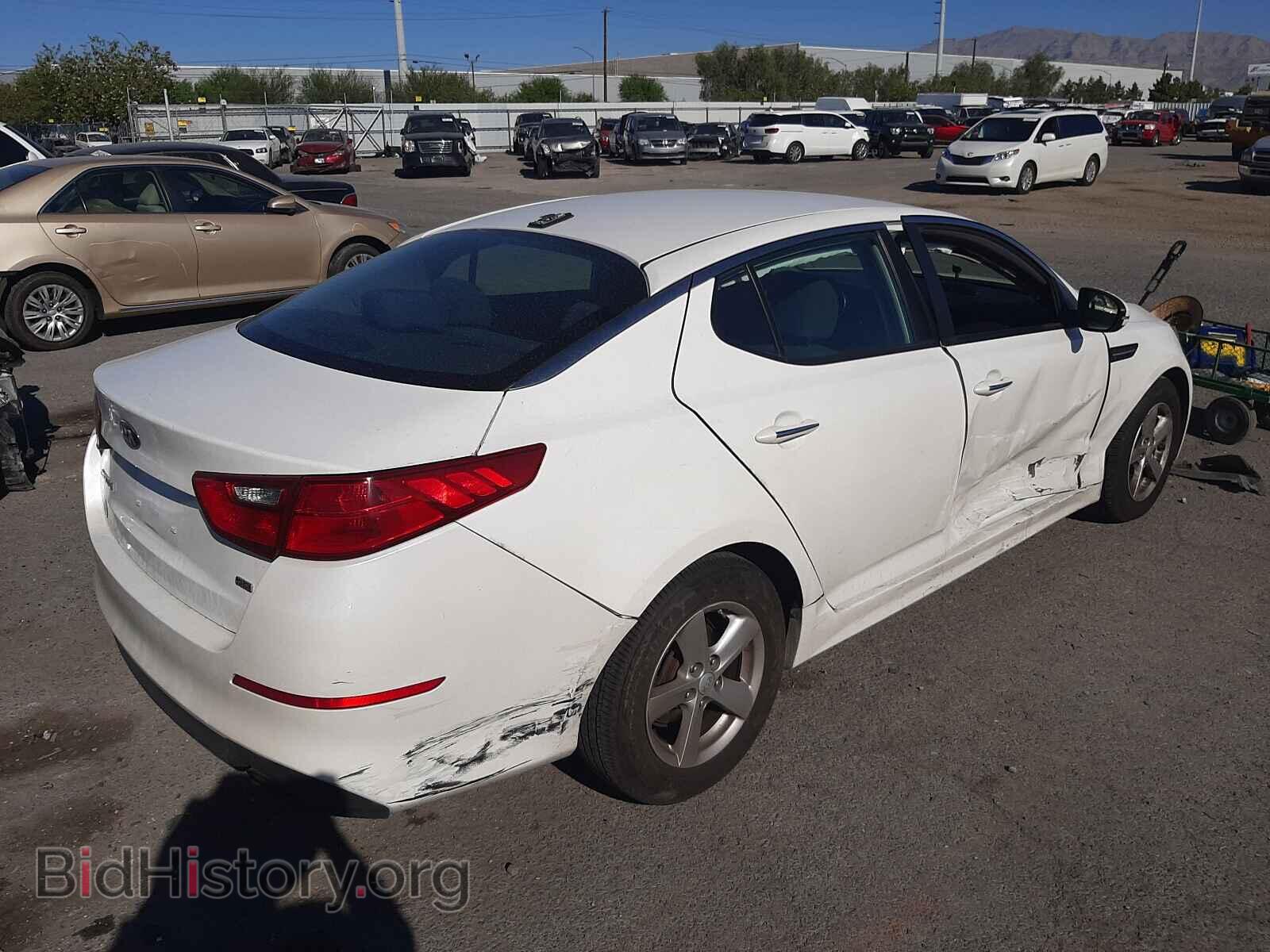 2015 KIA OPTIMA - VIN: KNAGM4A76F5537017 - Photo 4