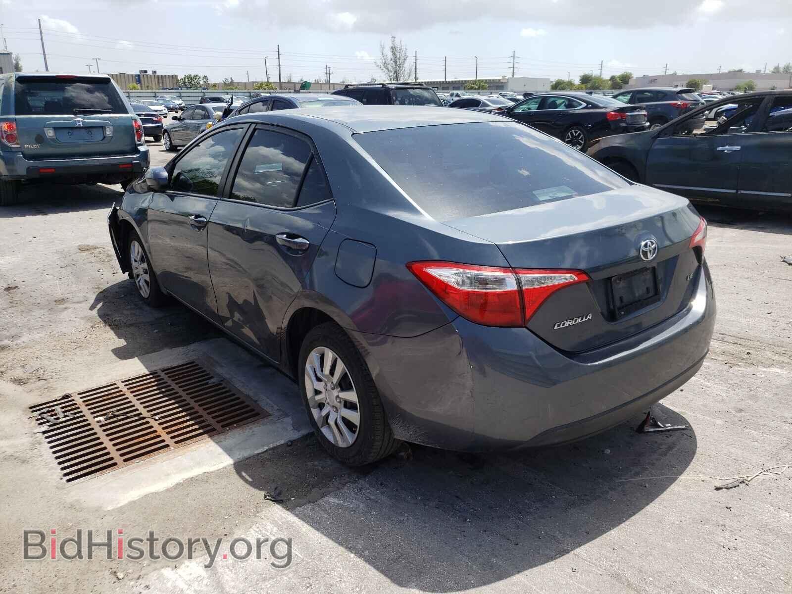 2014 TOYOTA COROLLA - VIN: 5YFBURHEXEP073701 - Фото 3