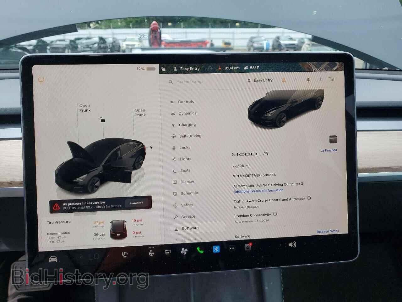 2023 TESLA MODEL 3 - VIN: 5YJ3E1EA5PF509356 - Фото 9