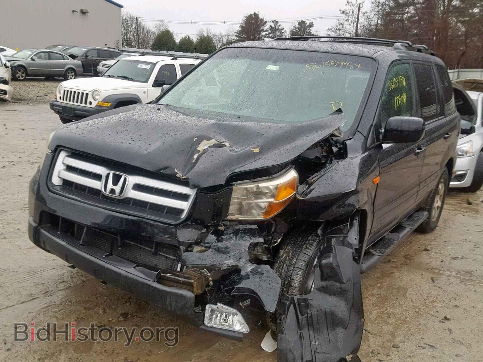 2008 HONDA PILOT EX - VIN: 5FNYF18488B045456 - Фото 2