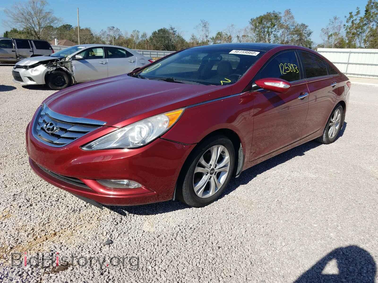 2012 HYUNDAI SONATA - VIN: 5NPEC4AC8CH368320 - Фото 2