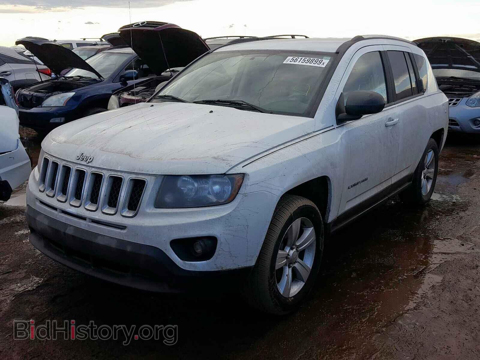 2014 JEEP COMPASS - VIN: 1C4NJDBB7ED621924 - Photo 2
