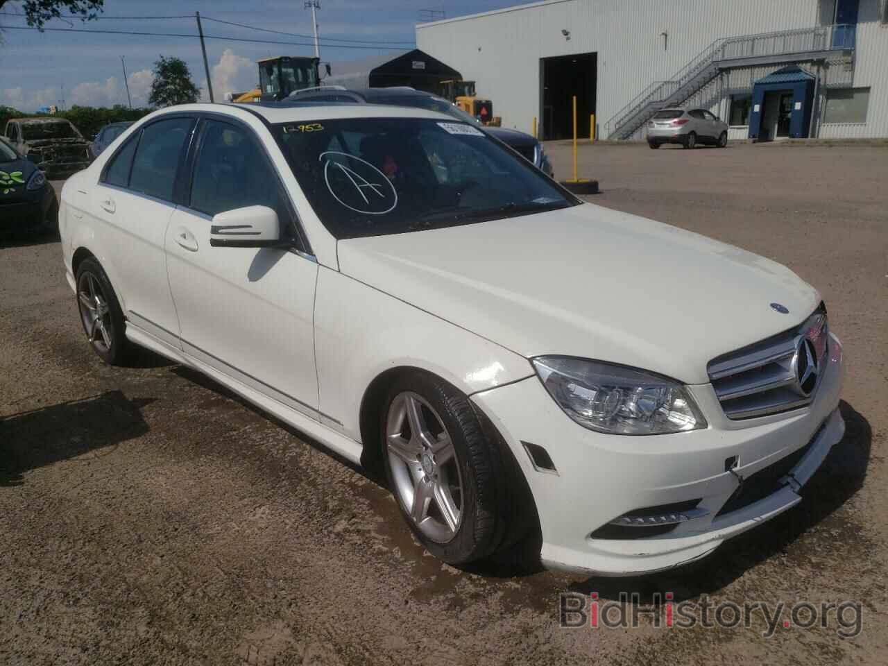 Photo WDDGF8FBXBA484296 - MERCEDES-BENZ C-CLASS 2011