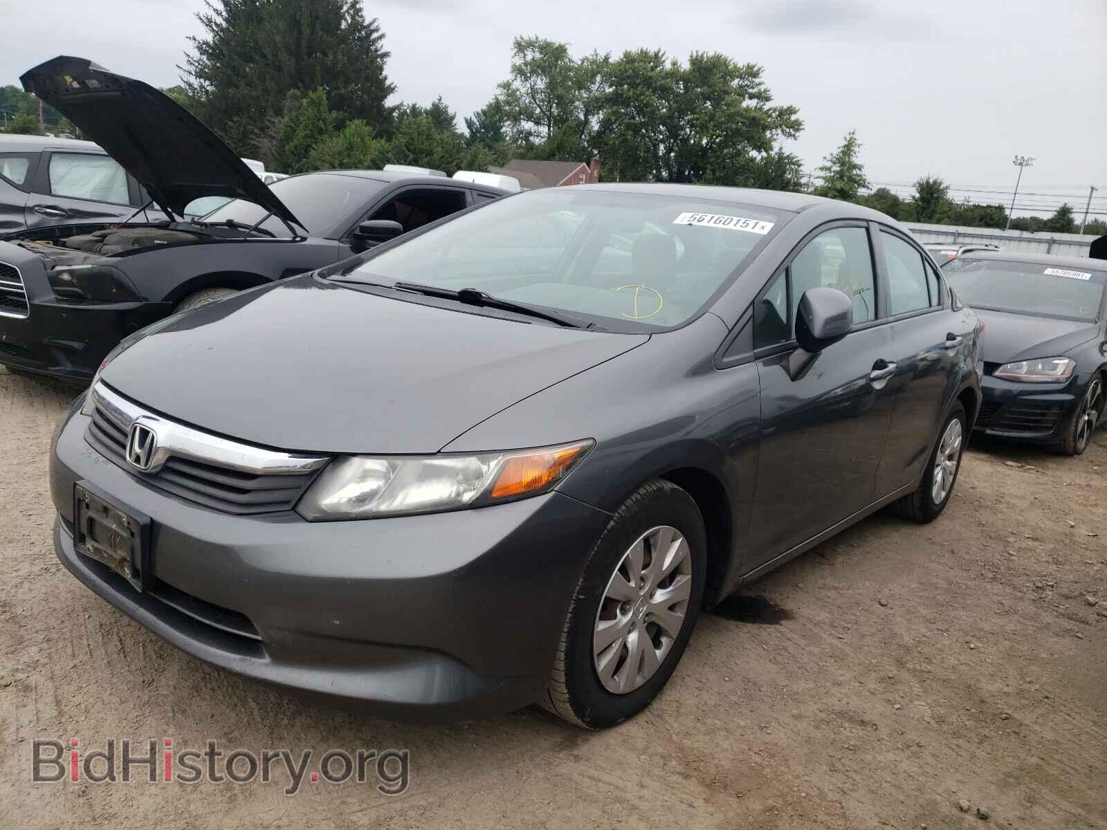 2012 HONDA CIVIC - VIN: 19XFB2F57CE373356 - Фото 2