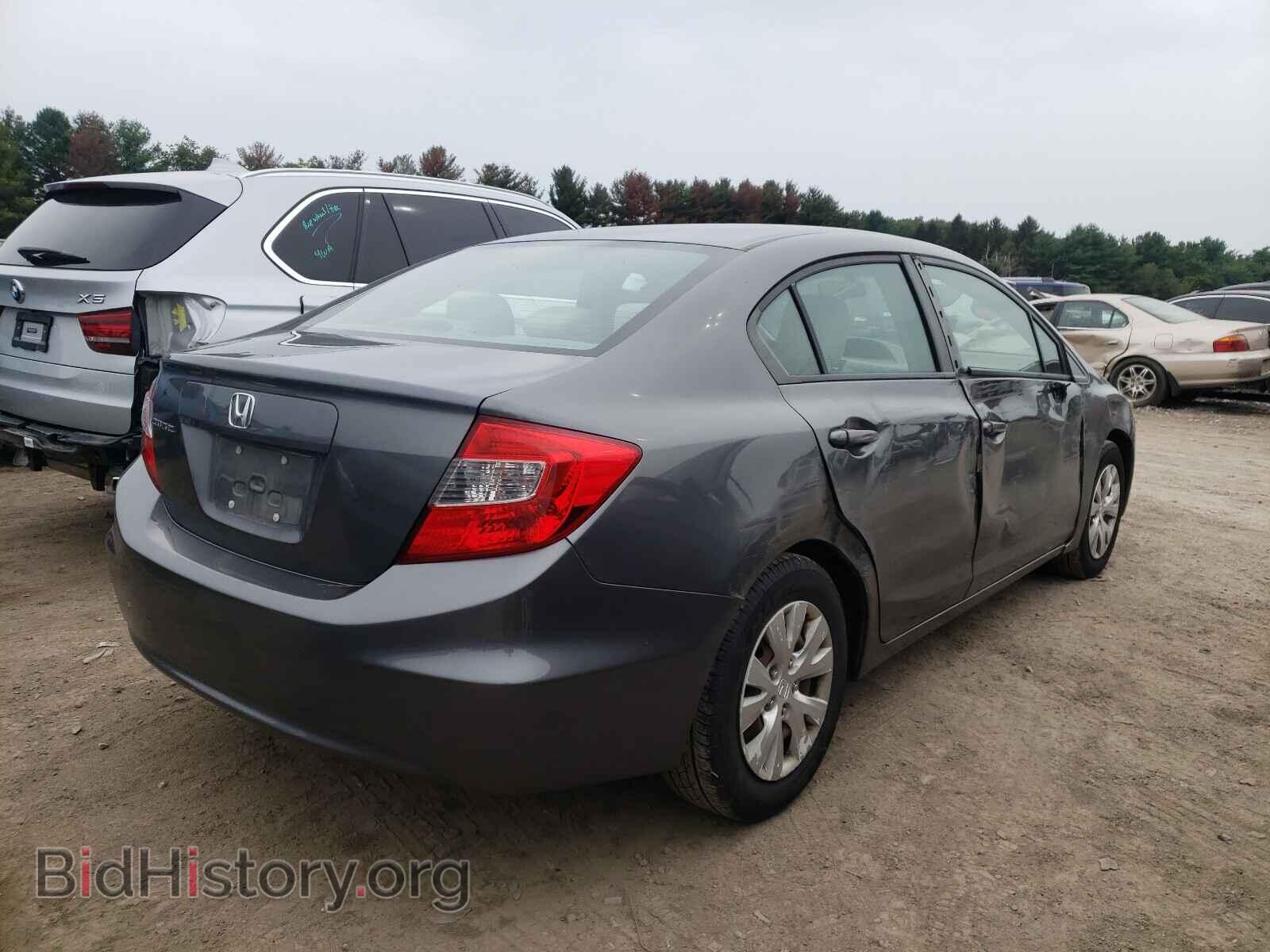 2012 HONDA CIVIC - VIN: 19XFB2F57CE373356 - Фото 4