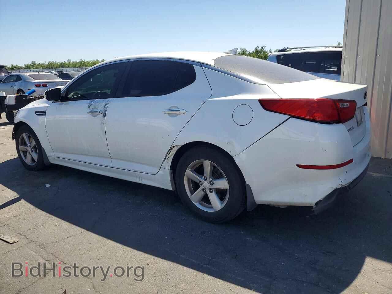 2014 KIA OPTIMA - VIN: 5XXGM4A75EG342202 - Фото 2