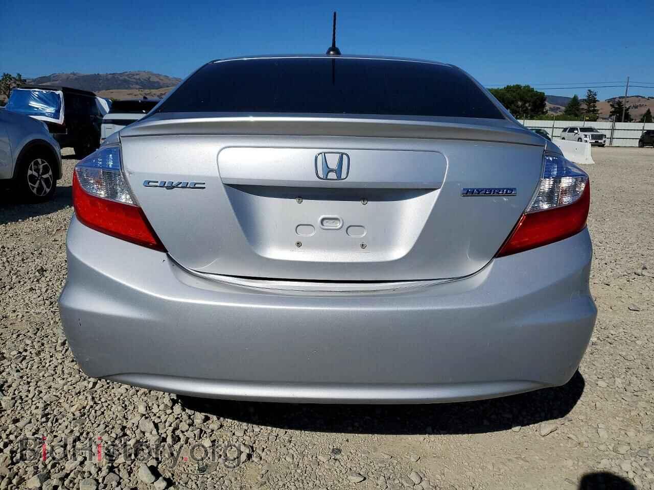 2012 HONDA CIVIC - VIN: JHMFB4F35CS003478 - Фото 6