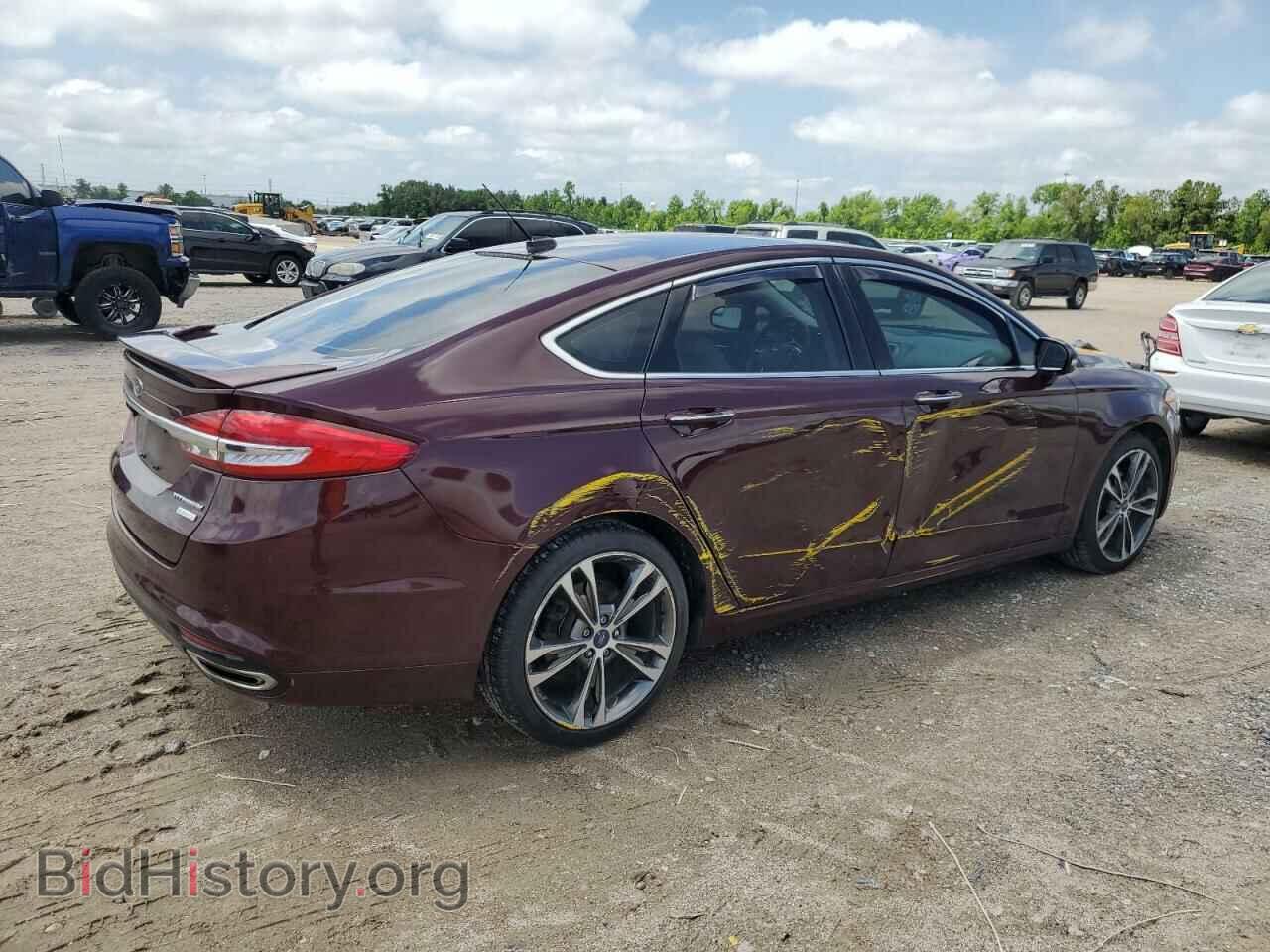 2017 FORD FUSION - VIN: 3FA6P0K95HR186573 - Фото 3