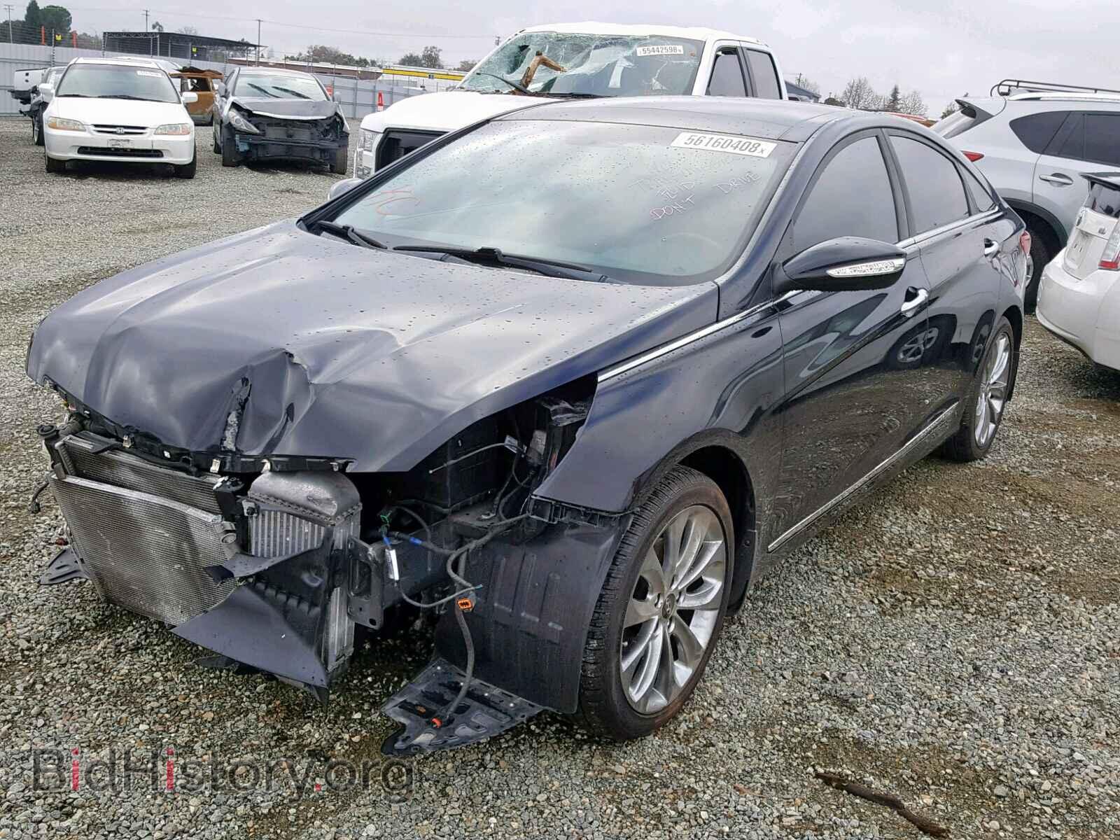 2012 HYUNDAI SONATA - VIN: 5NPEC4AB4CH368659 - Фото 2