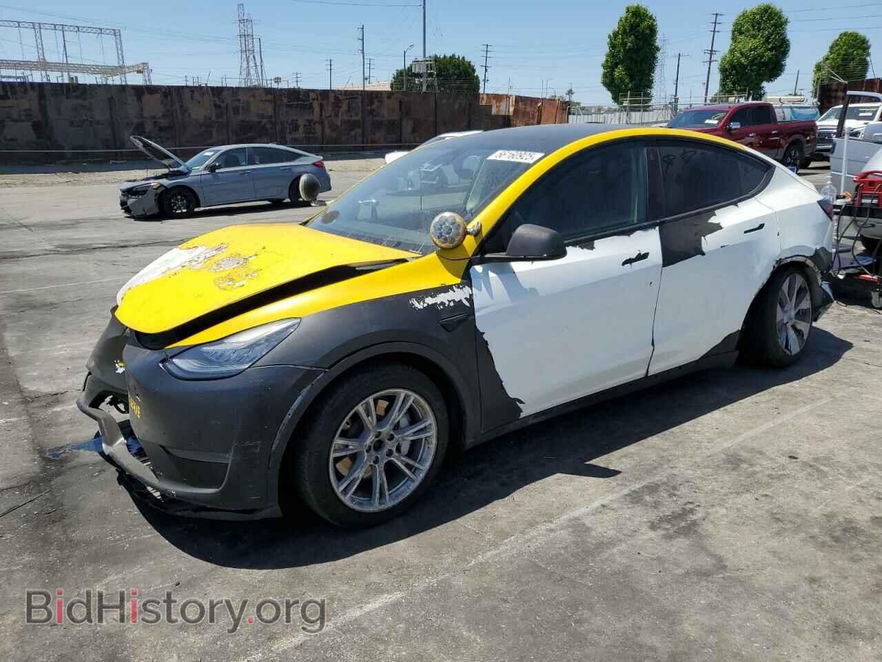 Photo 5YJYGDEE0MF073631 - TESLA MODEL Y 2021