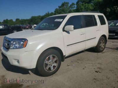 2011 Honda PILOT Touring, белый — VIN 5FNYF4H95BB096515, Copart