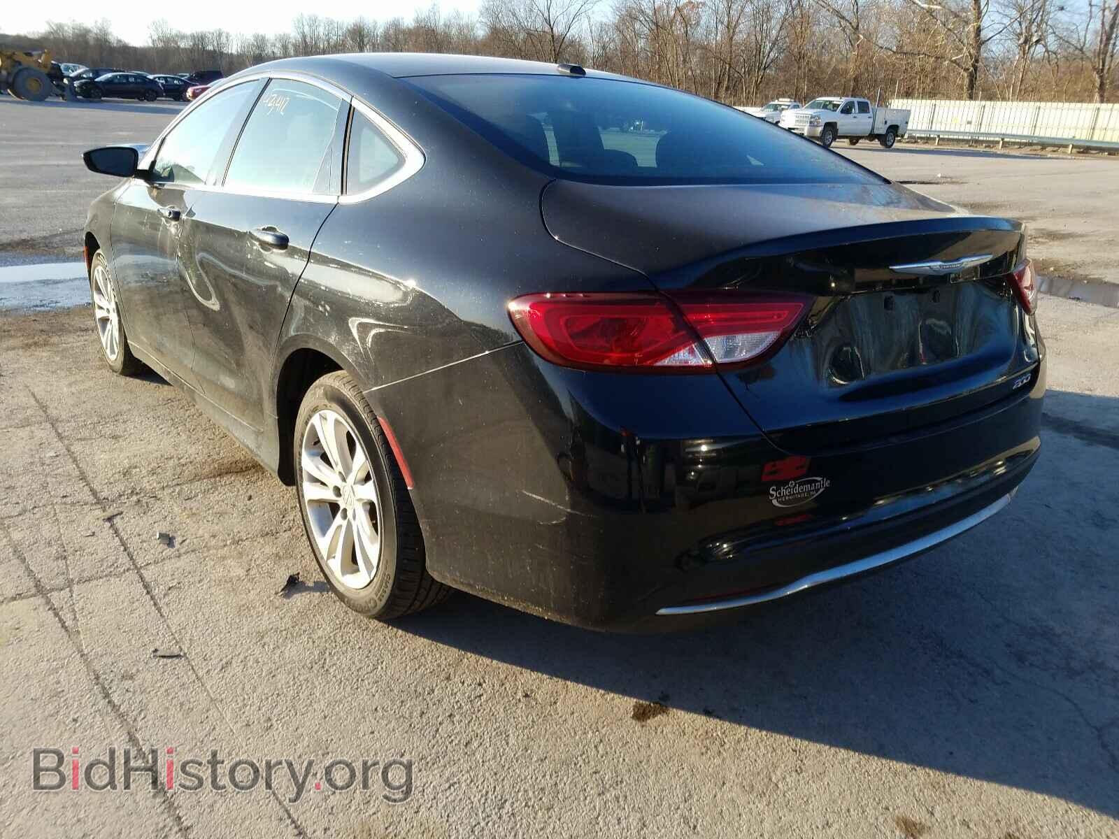2016 CHRYSLER 200 - VIN: 1C3CCCAB0GN101126 - Фото 3