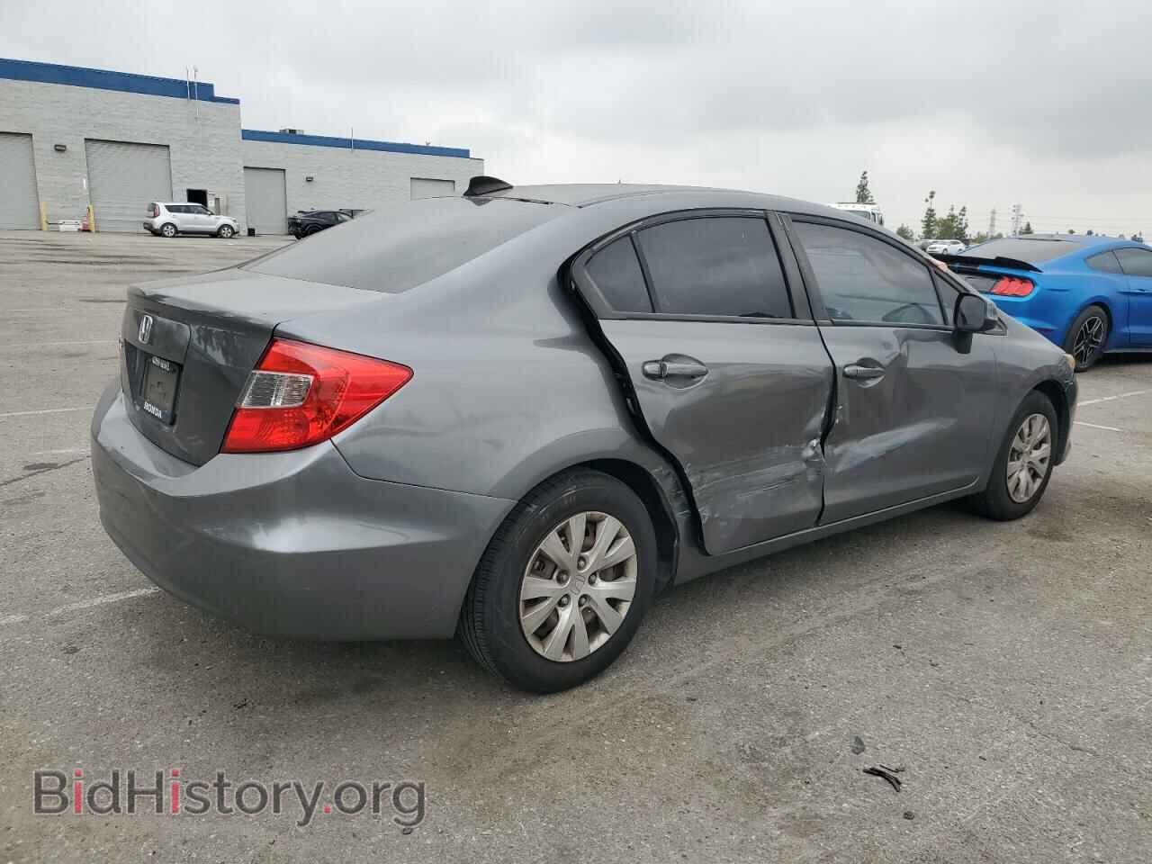 2012 HONDA CIVIC - VIN: 19XFB2F59CE367624 - Фото 3