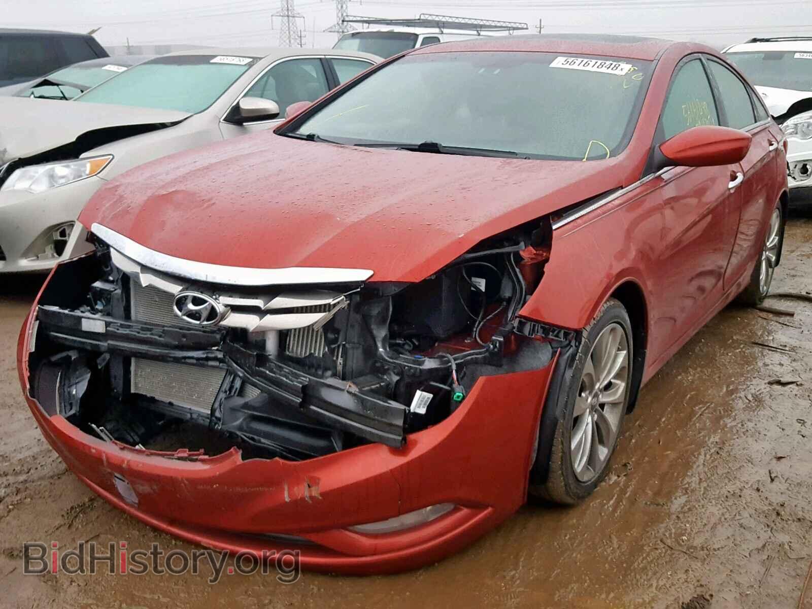2012 HYUNDAI SONATA - VIN: 5NPEC4AB1CH410835 - Фото 2