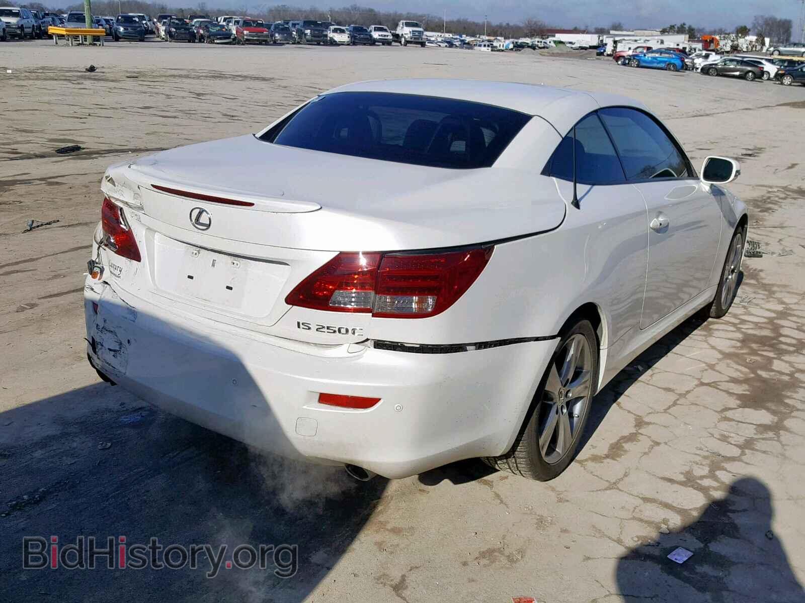 2012 LEXUS IS 250 - VIN: JTHFF2C24C2524101 - Фото 4