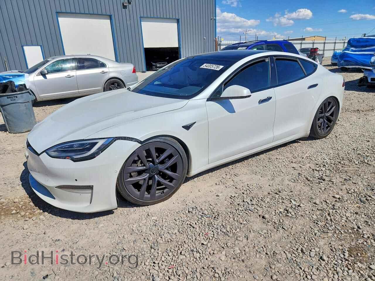 Photo 5YJSA1E68MF431914 - TESLA MODEL S 2021