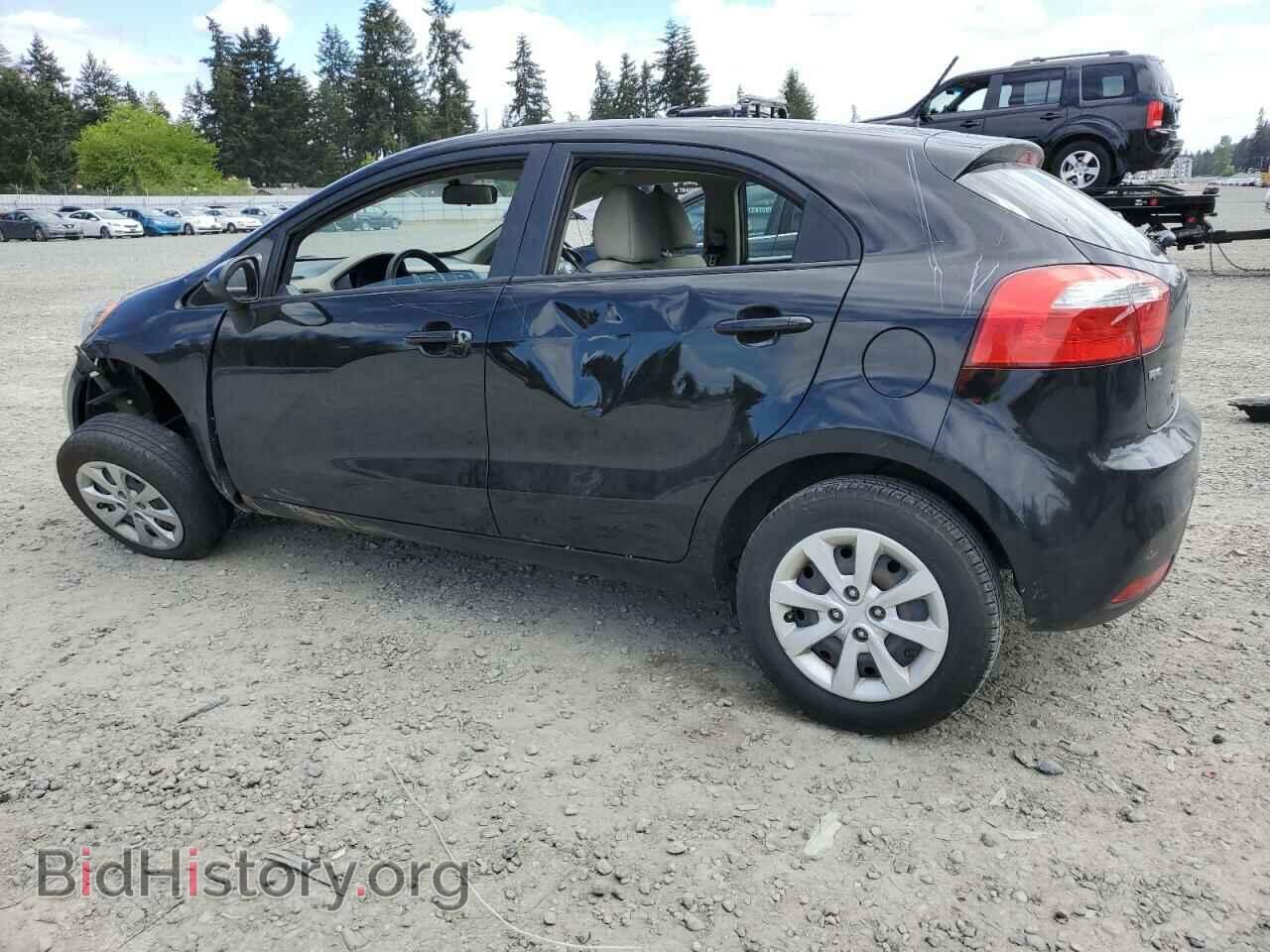 2013 KIA RIO - VIN: KNADM5A32D6194719 - Фото 2