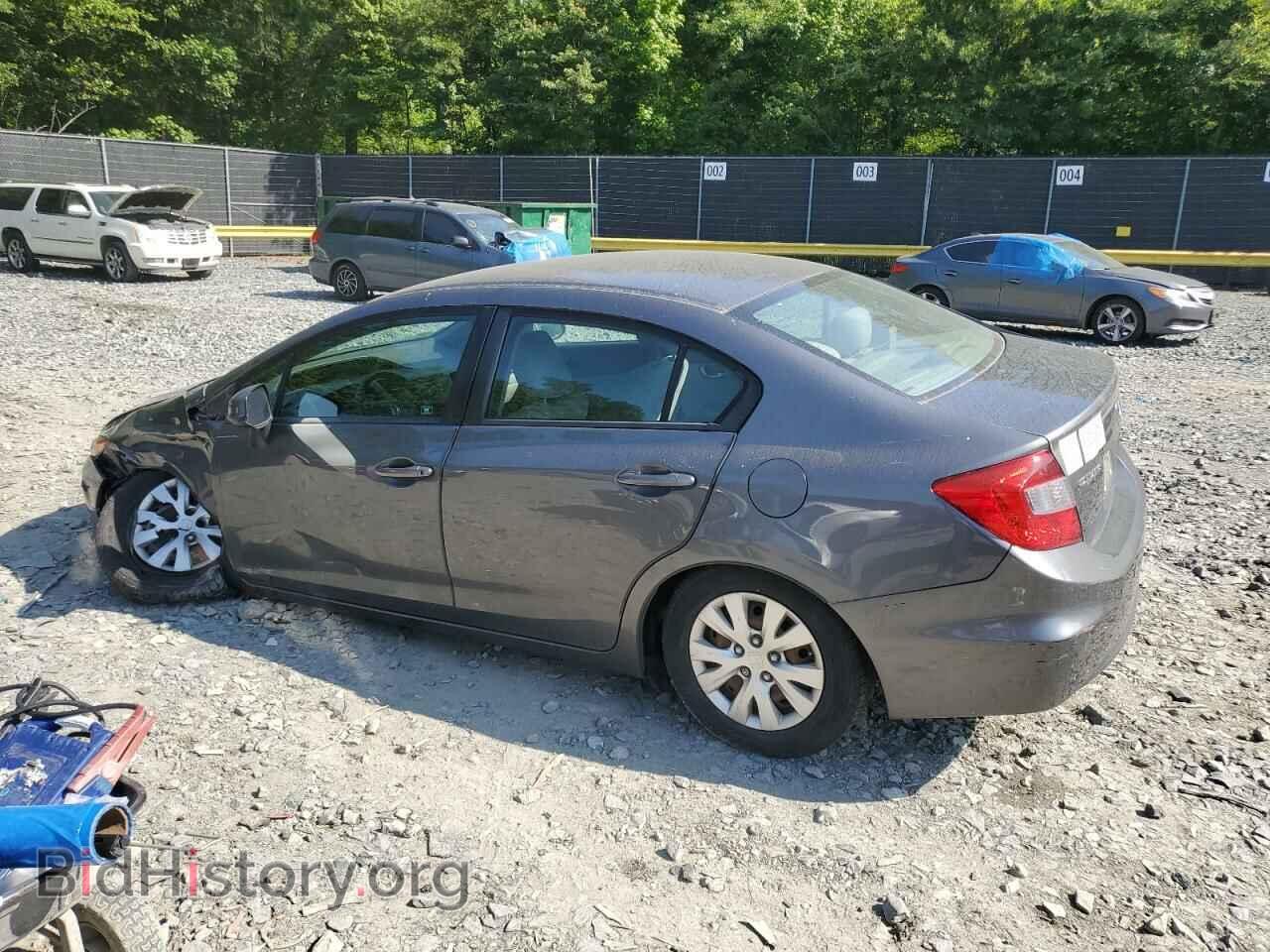 2012 HONDA CIVIC - VIN: 2HGFB2F52CH318934 - Фото 2