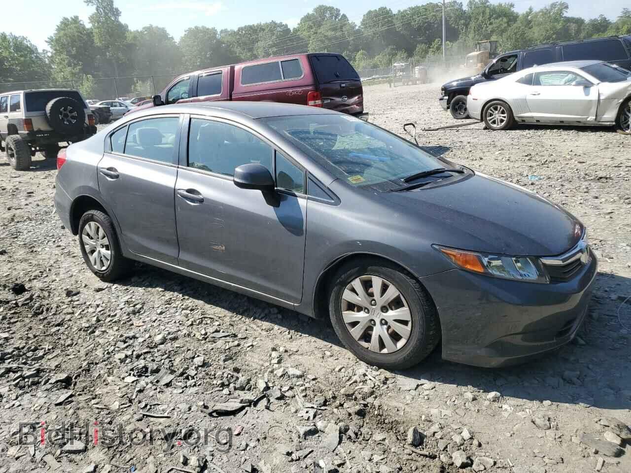 2012 HONDA CIVIC - VIN: 2HGFB2F52CH318934 - Фото 4