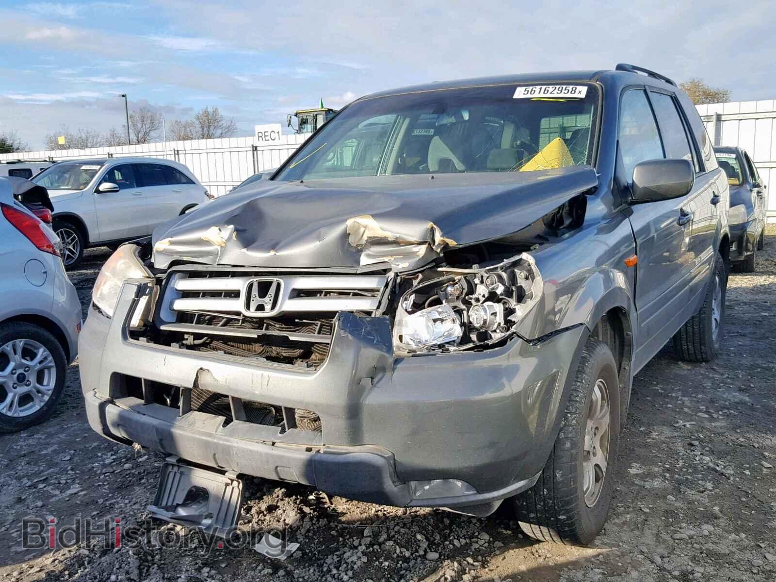 2008 HONDA PILOT EX - VIN: 5FNYF28458B021623 - Photo 2