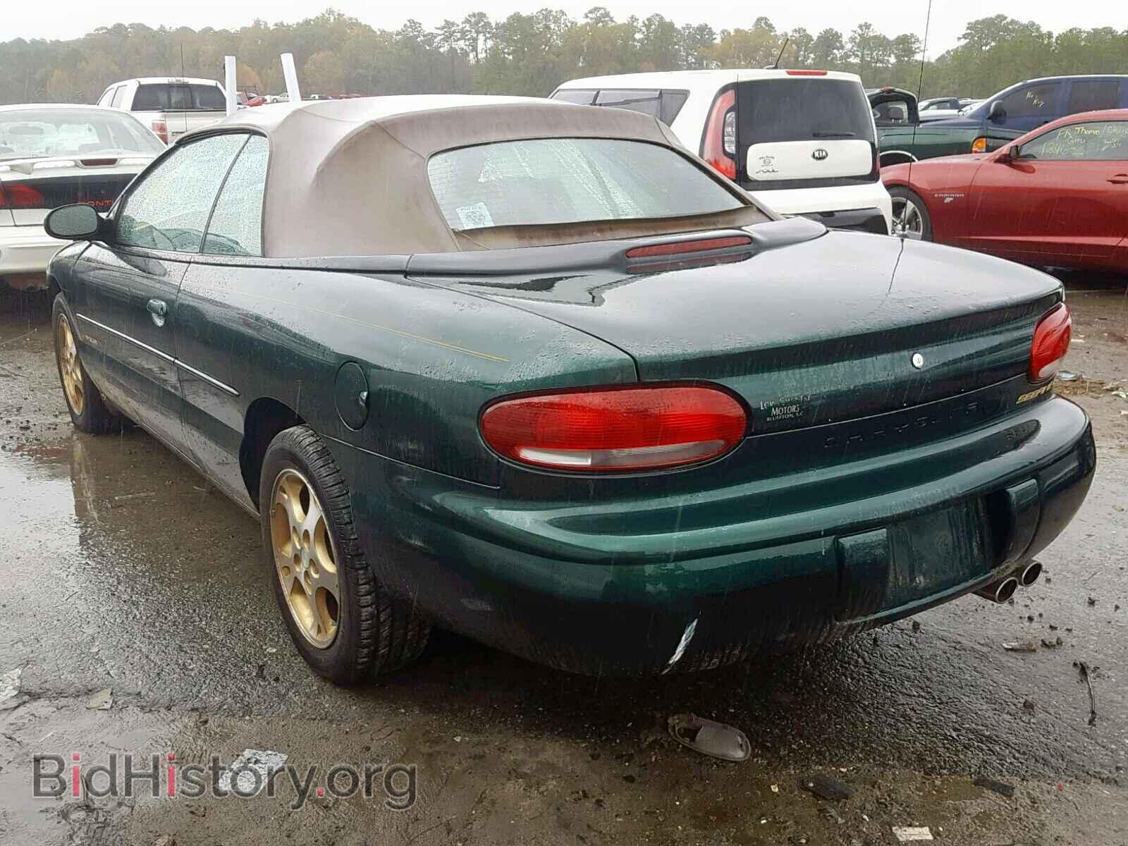 1999 CHRYSLER SEBRING - VIN: 3C3EL55H2XT607236 - Фото 3