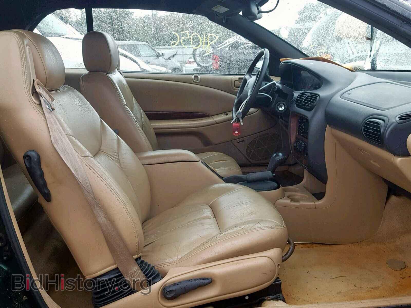 1999 CHRYSLER SEBRING - VIN: 3C3EL55H2XT607236 - Фото 5