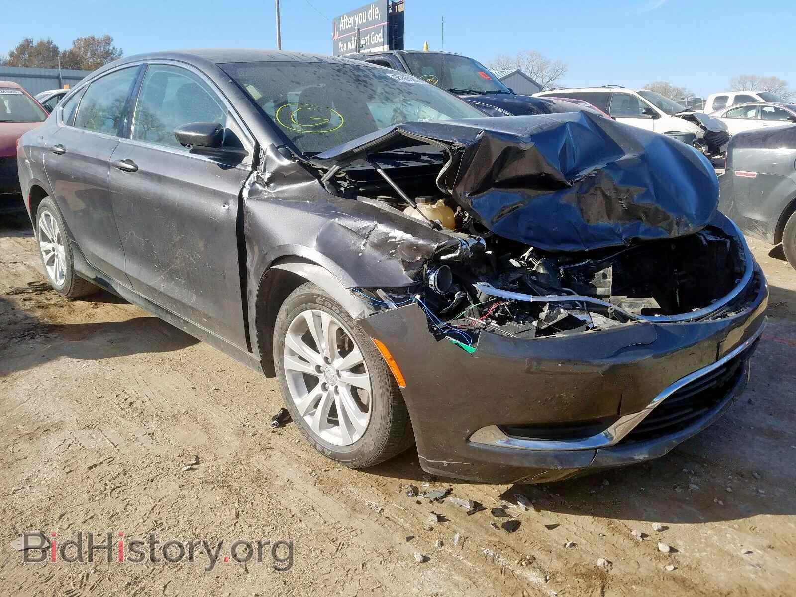 Фотография 1C3CCCABXFN690619 - CHRYSLER 200 2015