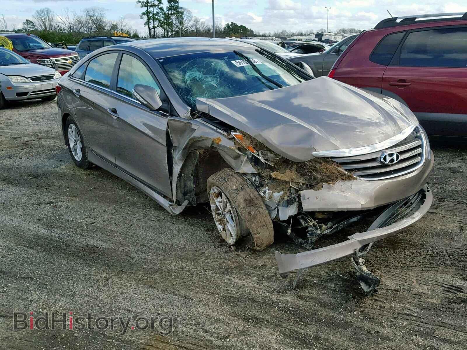 Photo 5NPEB4AC8EH841896 - HYUNDAI SONATA 2014