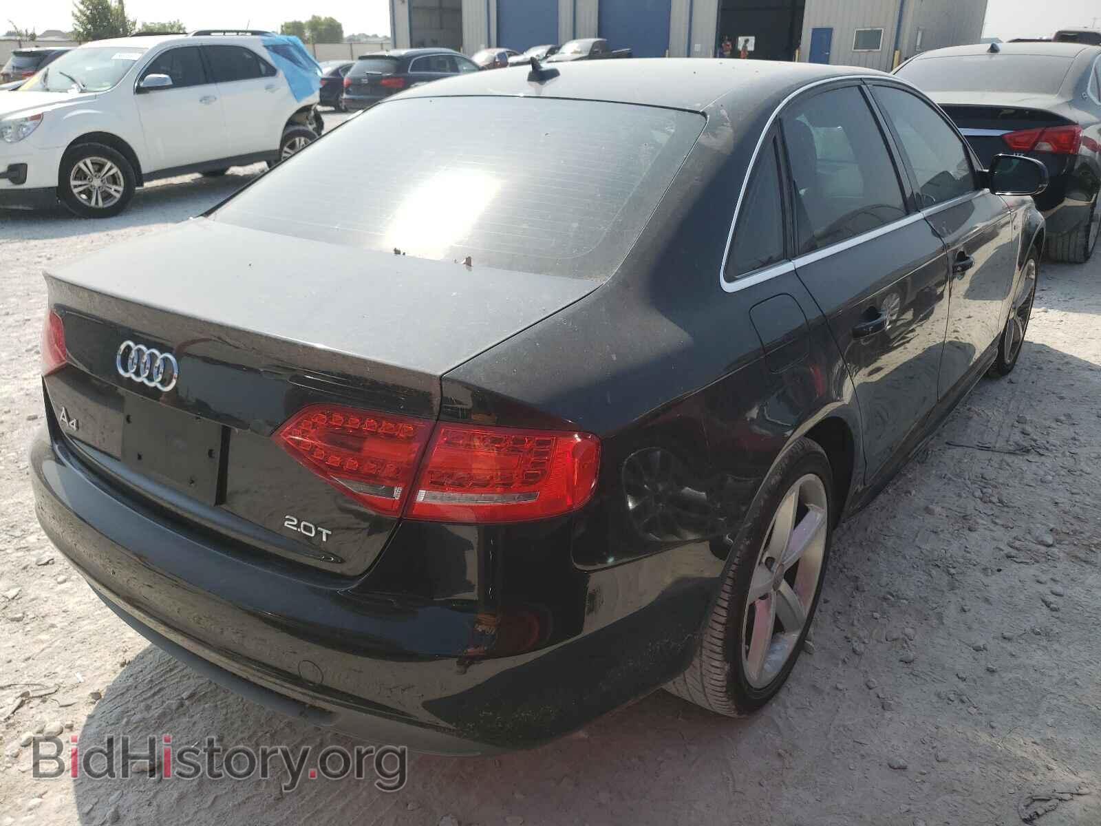 2012 AUDI A4 - VIN: WAUEFAFL7CN013604 - Фото 4