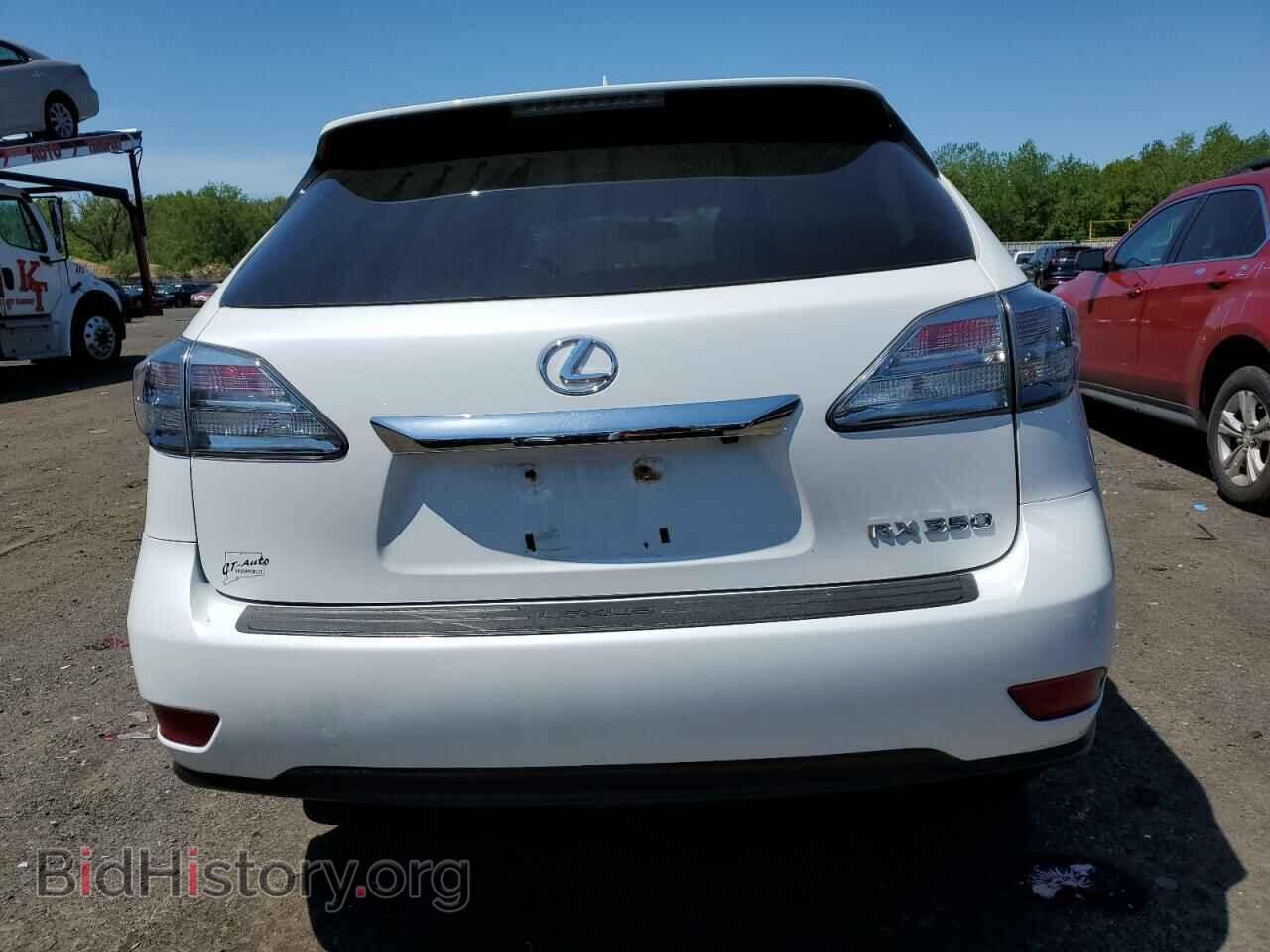 2011 LEXUS RX350 - VIN: 2T2BK1BAXBC085044 - Фото 6