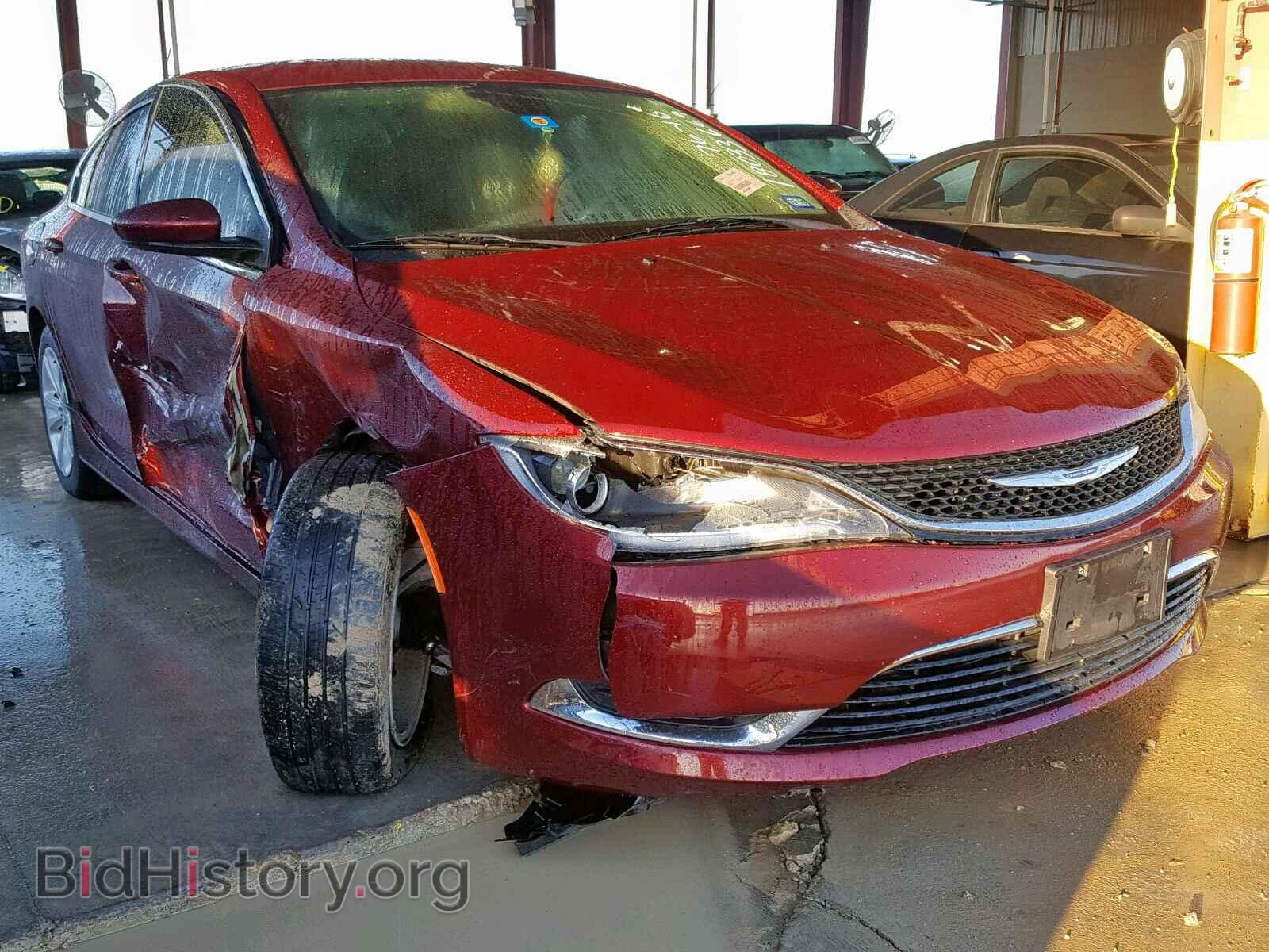 Фотография 1C3CCCAB1GN150495 - CHRYSLER 200 2016