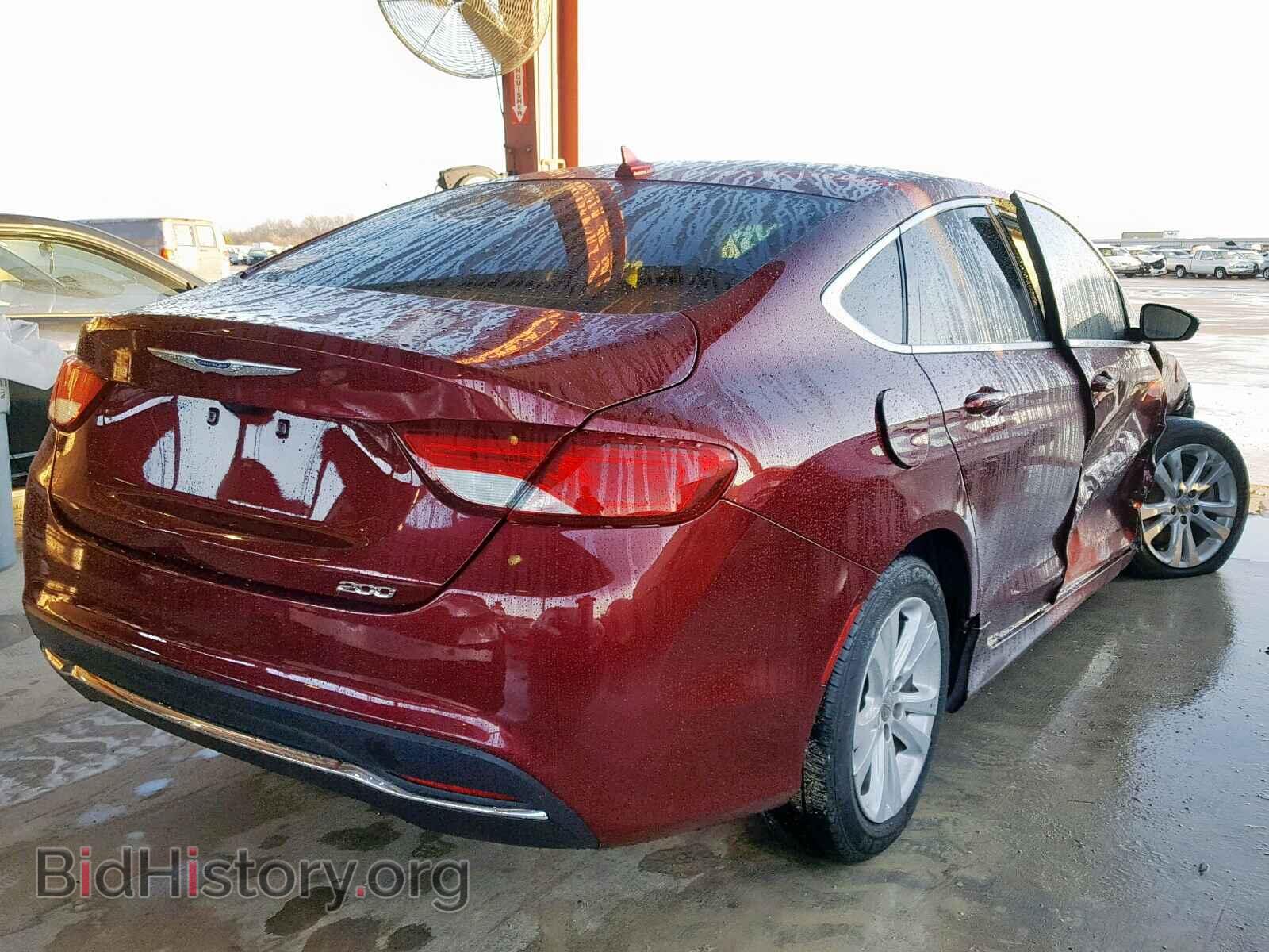 2016 CHRYSLER 200 - VIN: 1C3CCCAB1GN150495 - Фото 4