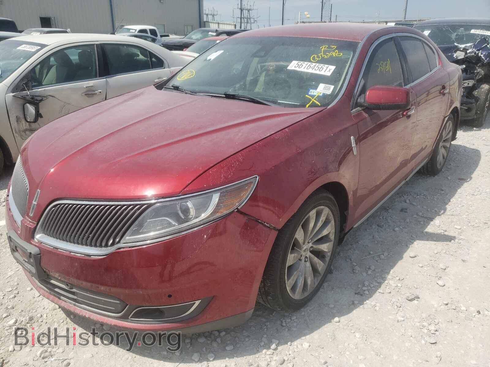 2013 LINCOLN MKS - VIN: 1LNHL9DK3DG603298 - Фото 2