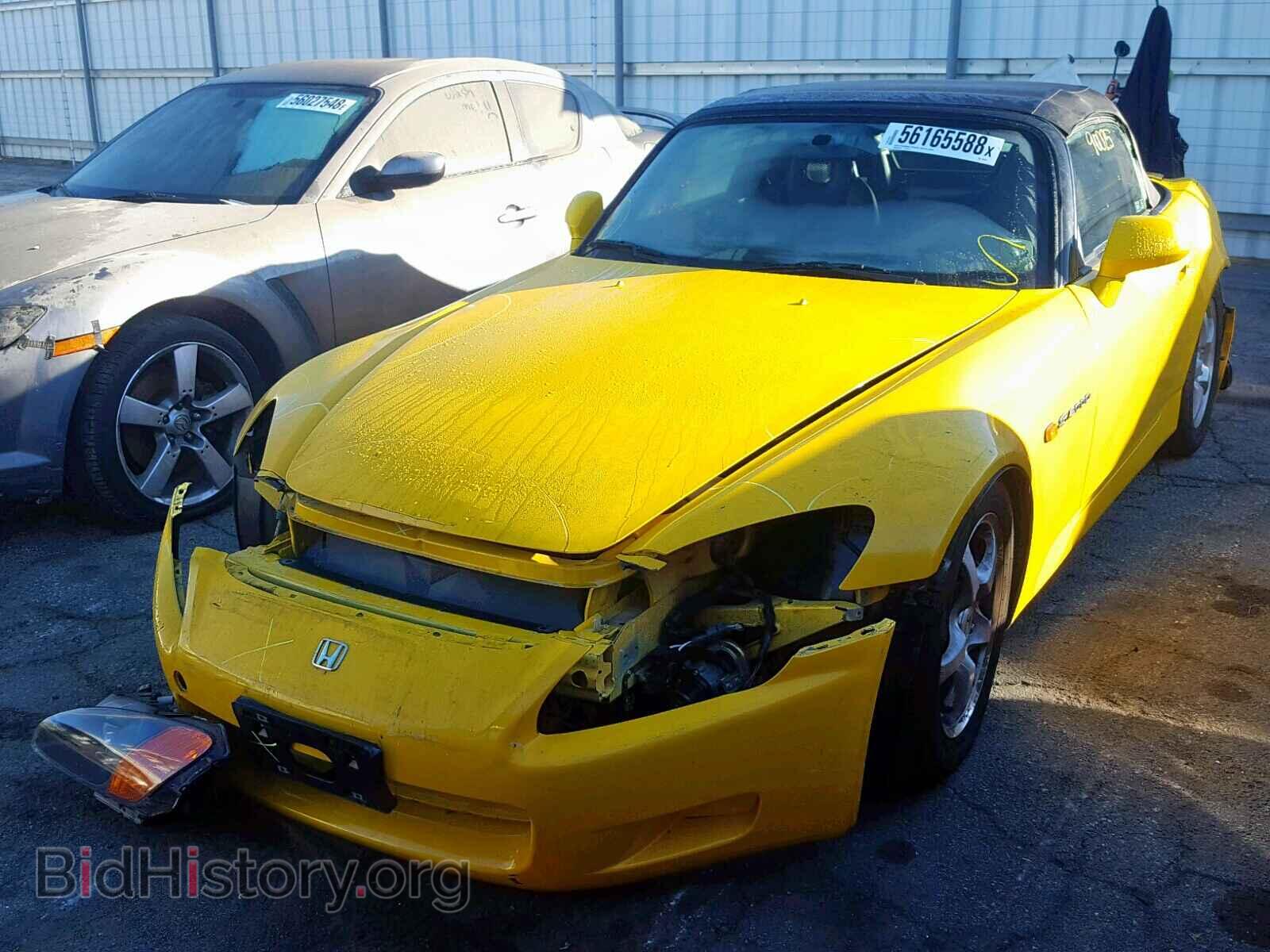 2001 HONDA S2000 - VIN: JHMAP11401T003390 - Фото 2