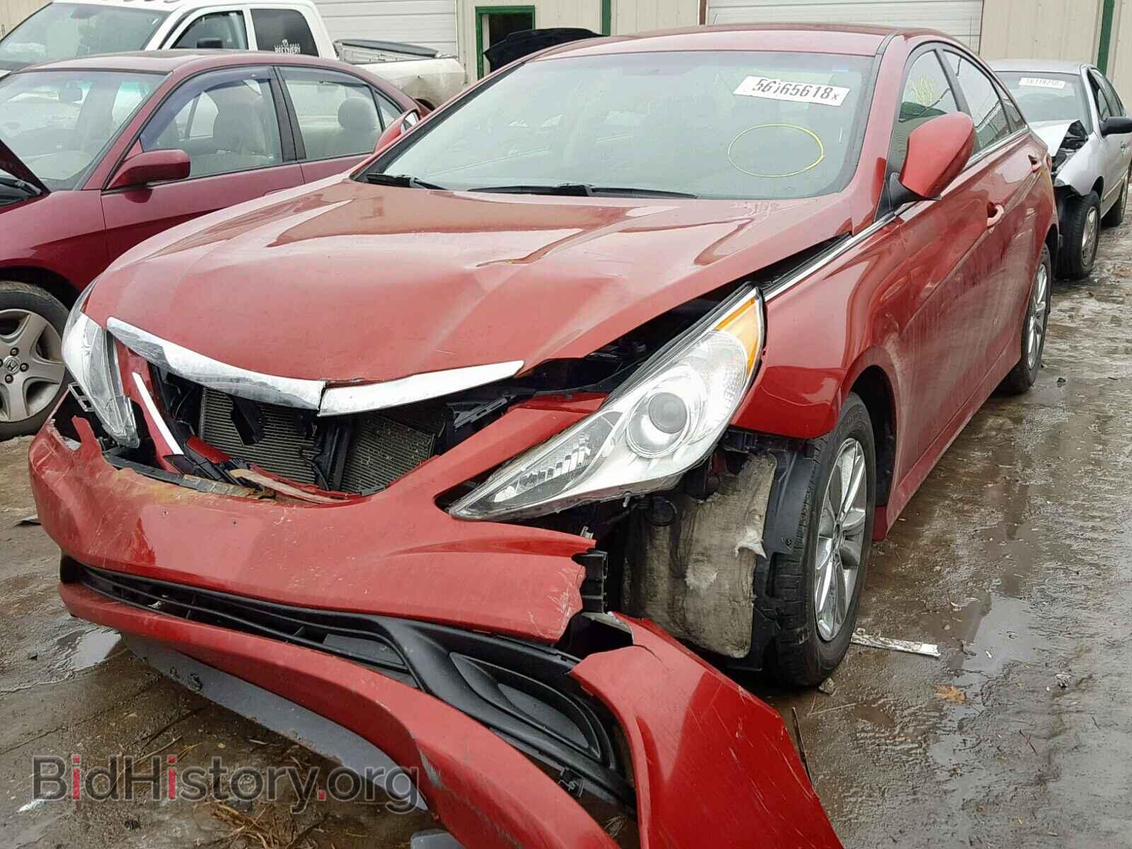 2014 HYUNDAI SONATA - VIN: 5NPEB4AC6EH846997 - Фото 2