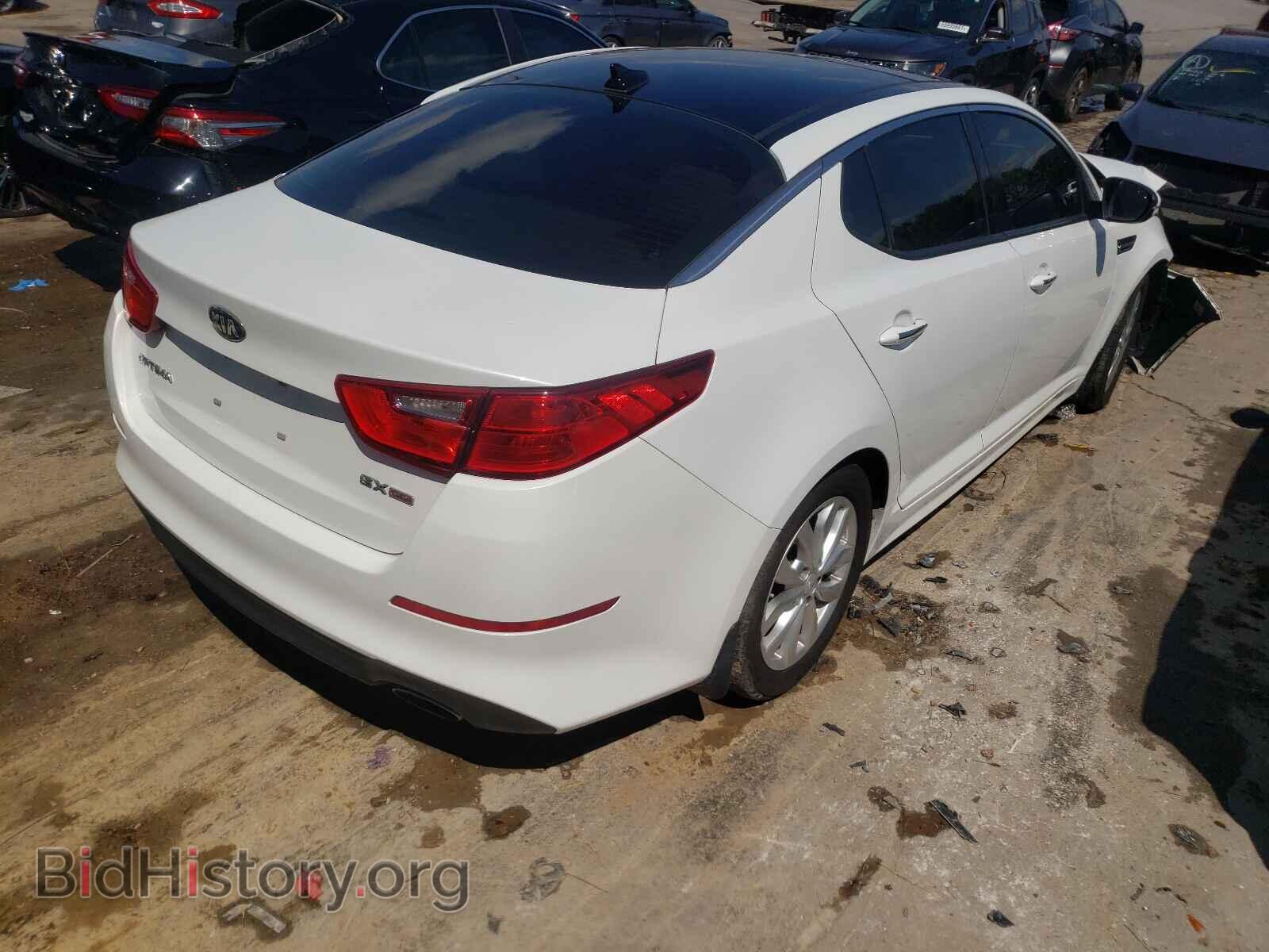 2015 KIA OPTIMA - VIN: 5XXGN4A78FG373202 - Фото 4