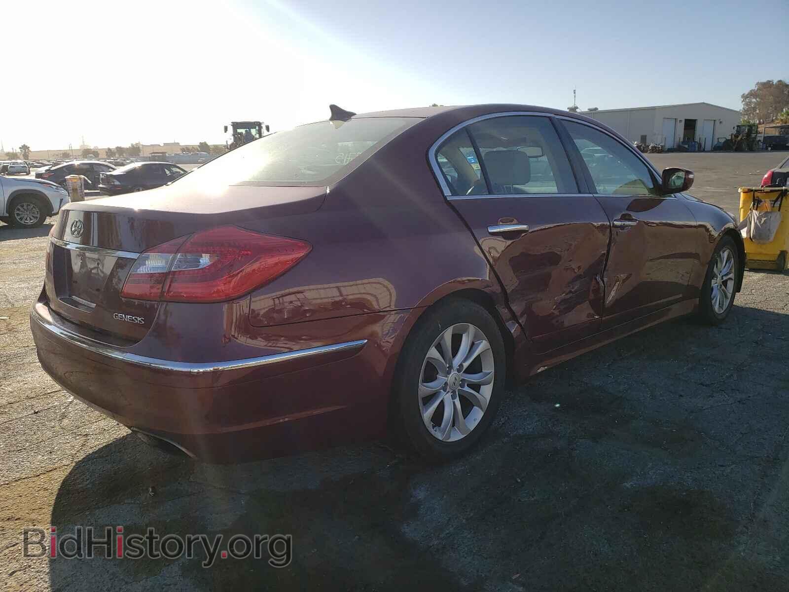 2012 HYUNDAI GENESIS - VIN: KMHGC4DD5CU193202 - Фото 4