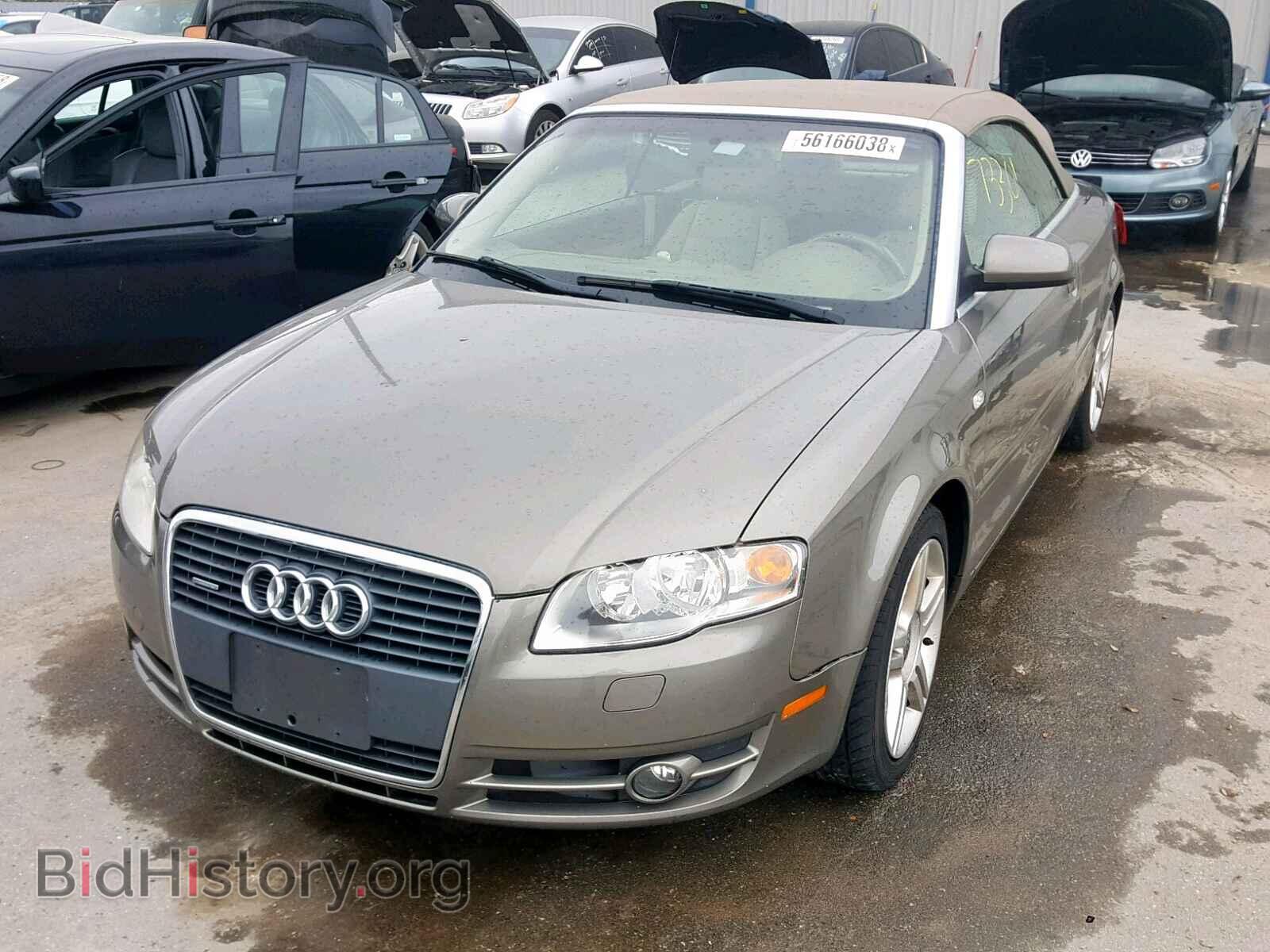 2007 AUDI A4 - VIN: WAUDF48H27K031196 - Фото 2