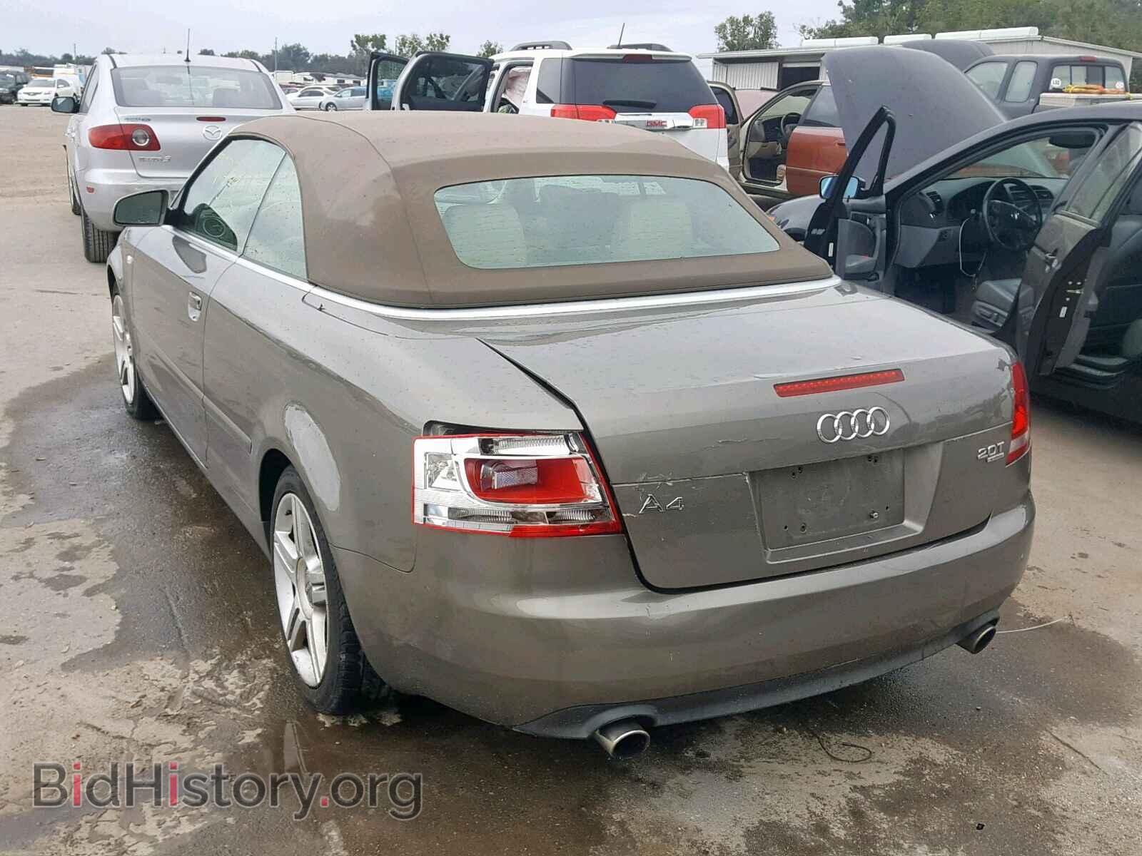 2007 AUDI A4 - VIN: WAUDF48H27K031196 - Фото 3