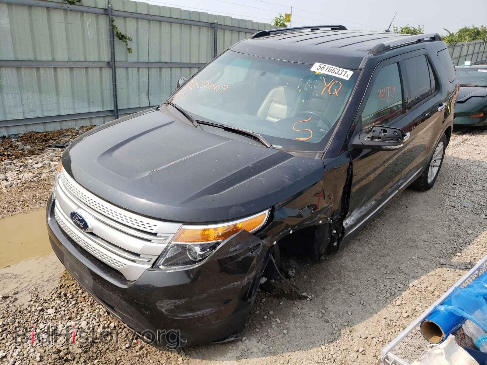 2014 FORD EXPLORER - VIN: 1FM5K8D82EGC50669 - Фото 2