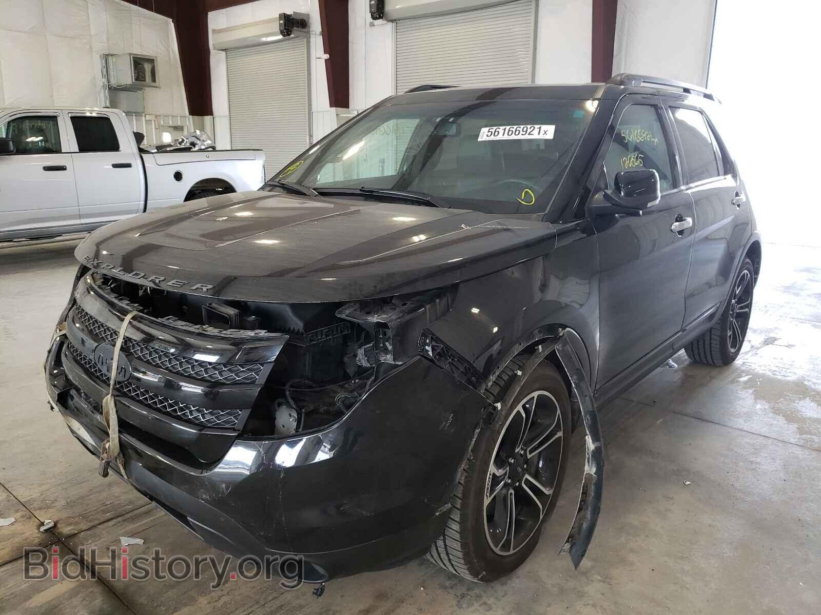 2013 FORD EXPLORER - VIN: 1FM5K8GT6DGC24204 - Фото 2
