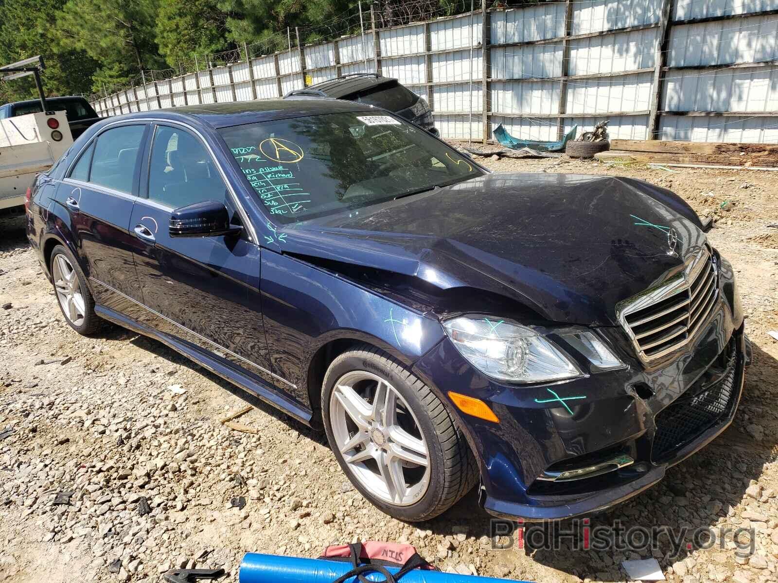 Photo WDDHF5KB0DA760965 - MERCEDES-BENZ E-CLASS 2013