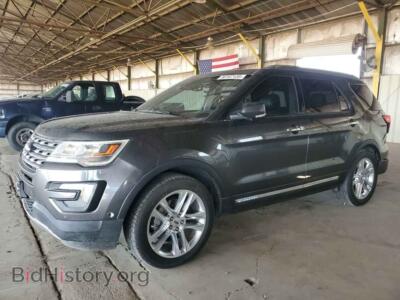 2017 Ford EXPLORER Limited, серый — VIN 1FM5K7F84HGC76248, Copart